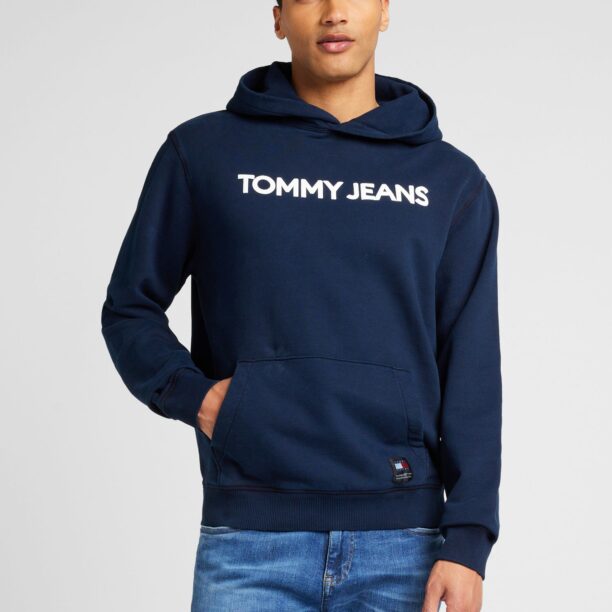 Cumpăra Tommy Jeans Bluză de molton 'CLASSIC'  albastru închis / roșu / negru / alb