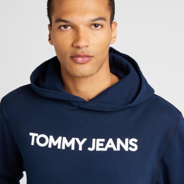 Tommy Jeans Bluză de molton 'CLASSIC'  albastru închis / roșu / negru / alb