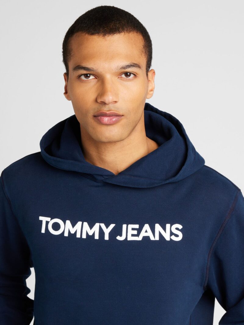 Tommy Jeans Bluză de molton 'CLASSIC'  albastru închis / roșu / negru / alb