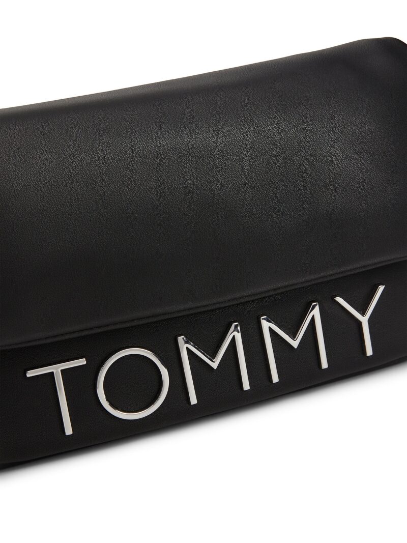 Tommy Jeans Geantă de umăr  negru / argintiu preţ