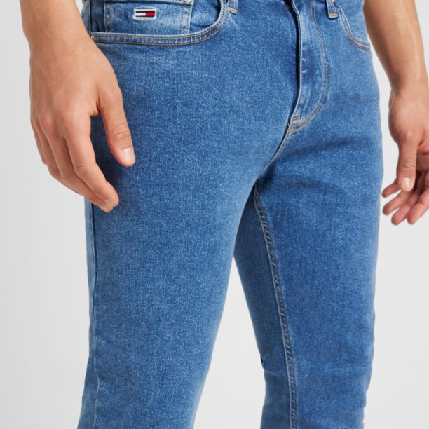 Preţ Tommy Jeans Jeans 'AUSTIN SLIM TAPERED'  albastru marin / albastru denim / roșu / alb