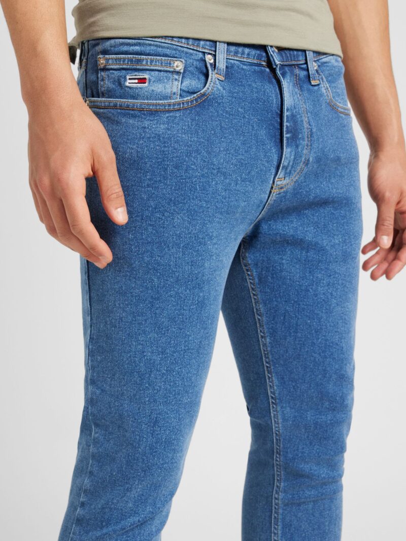 Preţ Tommy Jeans Jeans 'AUSTIN SLIM TAPERED'  albastru marin / albastru denim / roșu / alb