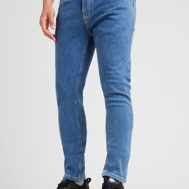 Tommy Jeans Jeans 'AUSTIN SLIM TAPERED'  albastru marin / albastru denim / roșu / alb