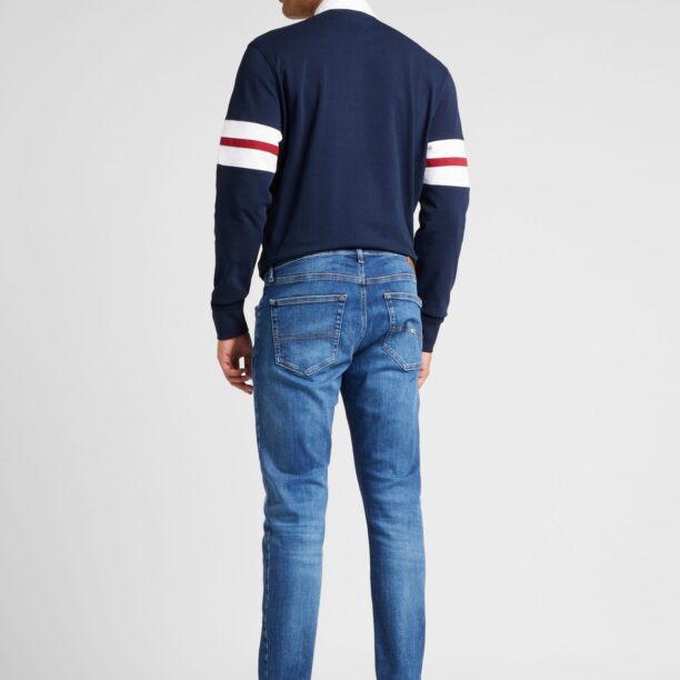 Tommy Jeans Jeans 'AUSTIN'  bleumarin / albastru denim / roșu / alb murdar preţ