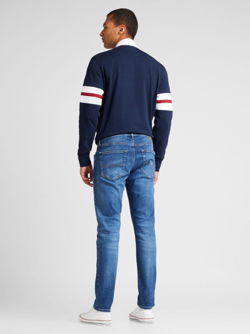 Tommy Jeans Jeans 'AUSTIN'  bleumarin / albastru denim / roșu / alb murdar preţ