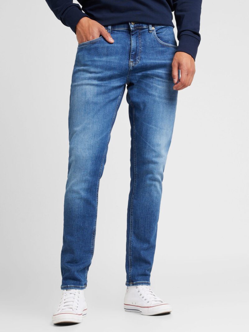 Preţ Tommy Jeans Jeans 'AUSTIN'  bleumarin / albastru denim / roșu / alb murdar