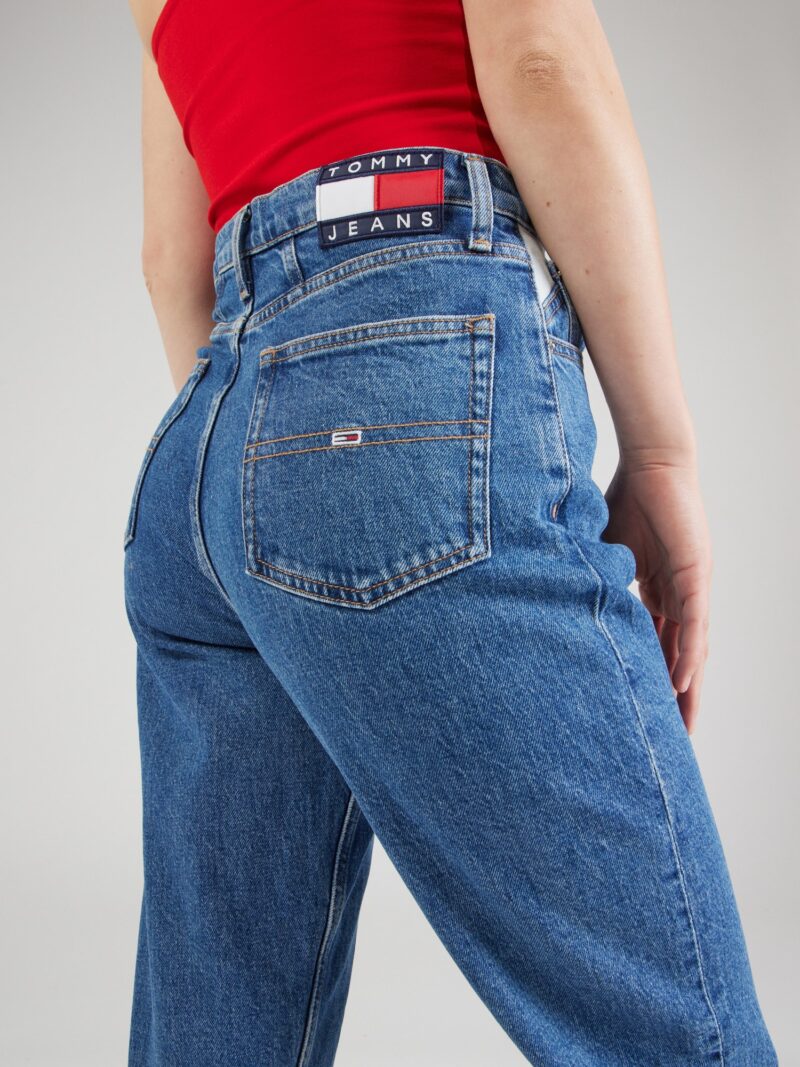 Preţ Tommy Jeans Jeans 'MOM JeansS'  albastru denim / roșu / alb