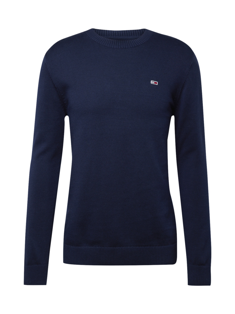 Tommy Jeans Pulover 'Essential'  bleumarin / roșu / alb