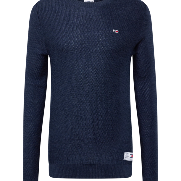 Tommy Jeans Pulover  bleumarin / albastru amestec / roșu / alb