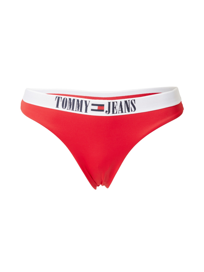 Tommy Jeans Slip costum de baie  bleumarin / roșu / alb