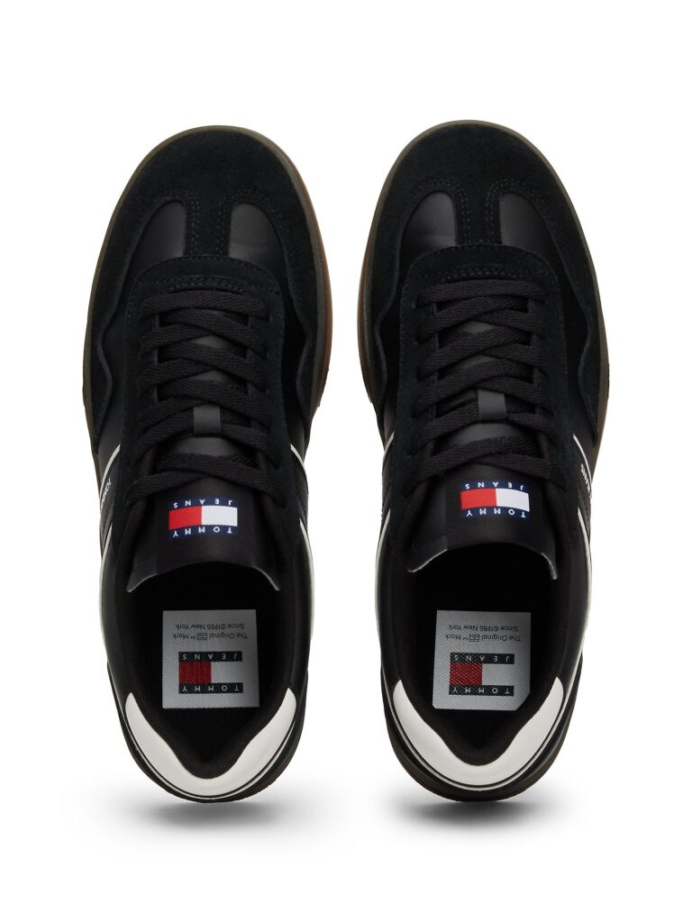 Tommy Jeans Sneaker low 'Court'  negru / alb preţ