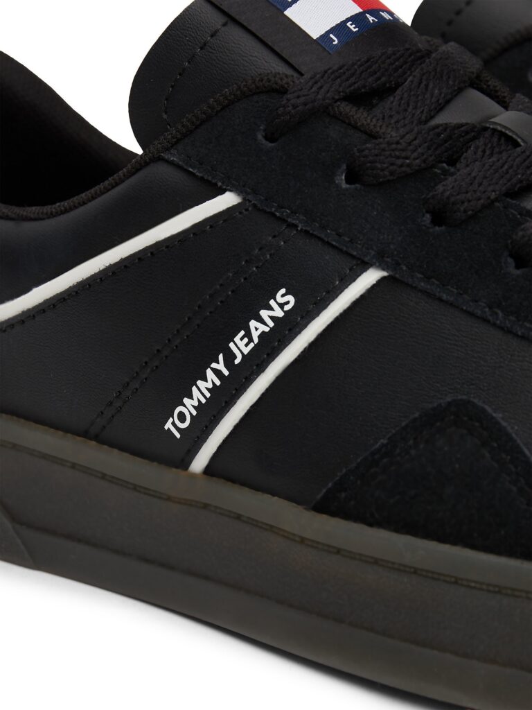 Original Tommy Jeans Sneaker low 'Court'  negru / alb