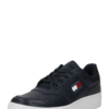 Tommy Jeans Sneaker low 'Essential Retro'  albastru noapte / roșu / alb