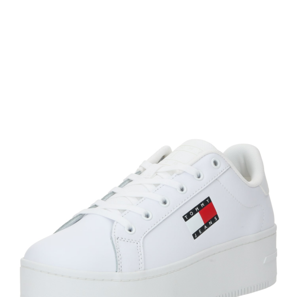 Tommy Jeans Sneaker low 'Essential'  albastru marin / roșu / alb