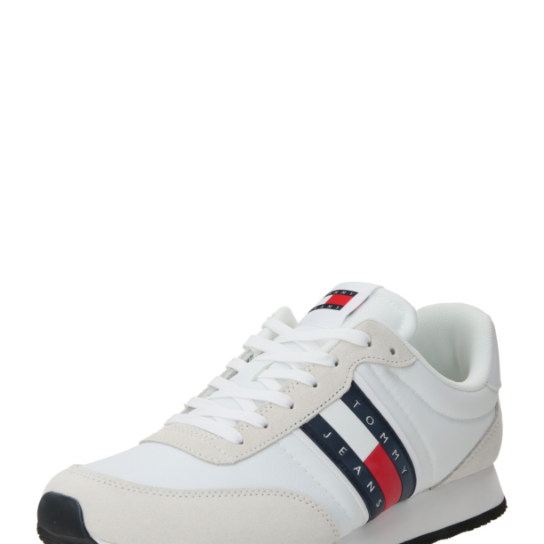 Tommy Jeans Sneaker low 'Essential'  bleumarin / roșu / alb / alb murdar