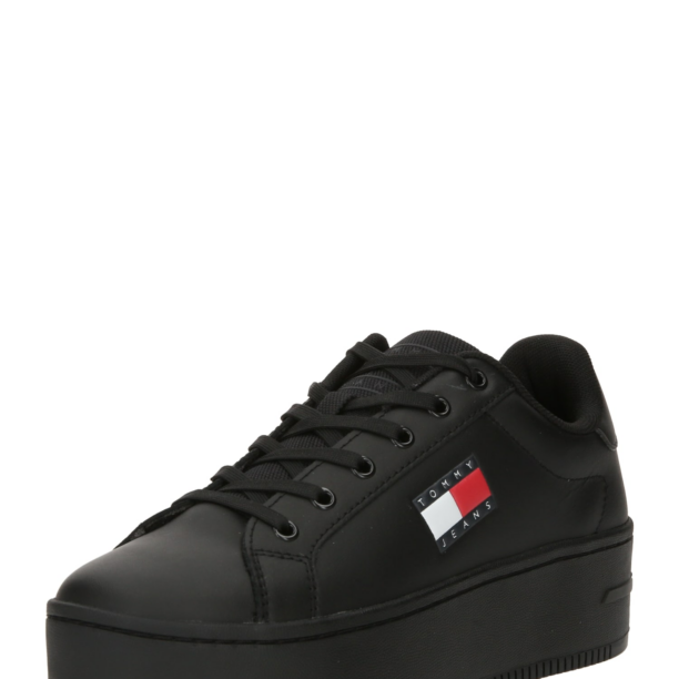 Tommy Jeans Sneaker low 'Essential'  bleumarin / roșu intens / negru / alb