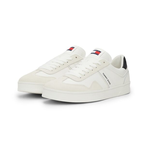 Tommy Jeans Sneaker low  ecru / negru / alb