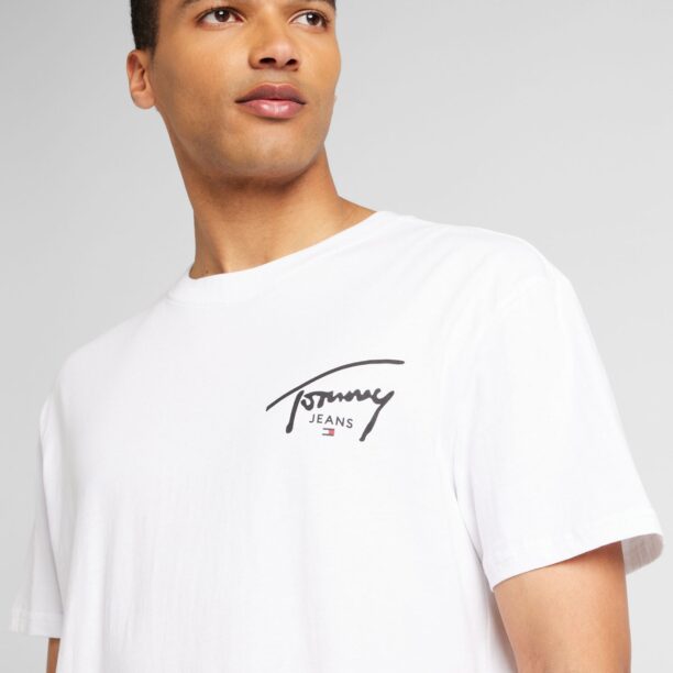 Preţ Tommy Jeans Tricou  albastru marin / roșu / negru / alb