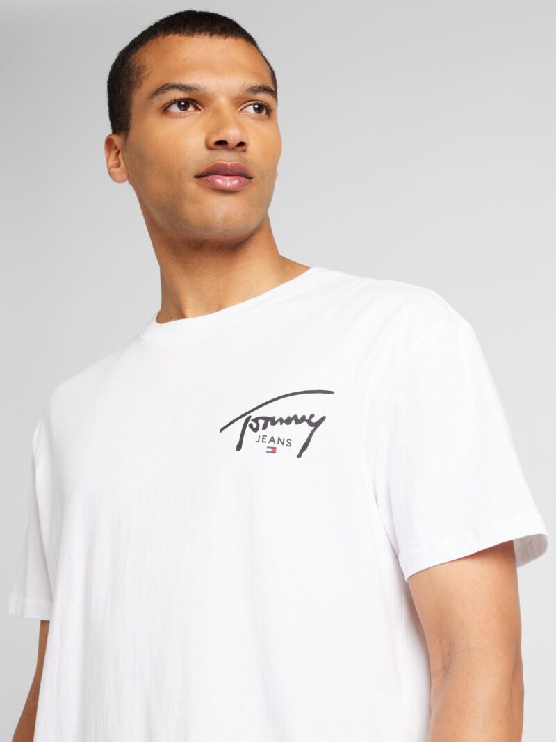 Preţ Tommy Jeans Tricou  albastru marin / roșu / negru / alb