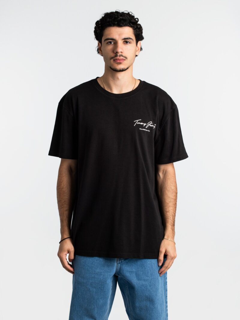 Preţ Tommy Jeans Tricou  albastru / roșu / negru / alb