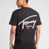 Tommy Jeans Tricou  bleumarin / roșu / negru / alb