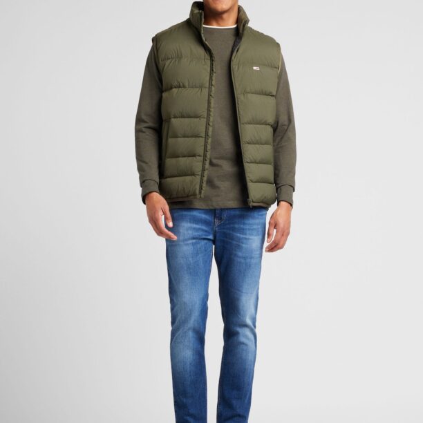 Cumpăra Tommy Jeans Vestă  bleumarin / verde / roșu / alb