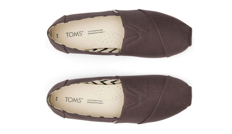 Preţ Toms Alpargata Ash Recycled Cotton Canvas