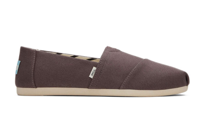 Toms Alpargata Ash Recycled Cotton Canvas Wmn