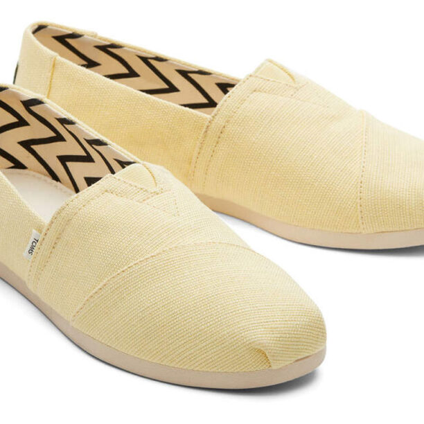 Toms Alpargata Banana Yellow Heritage Canvas Wmn preţ