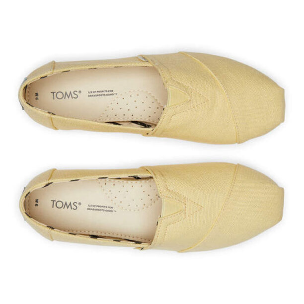 Original Toms Alpargata Banana Yellow Heritage Canvas Wmn