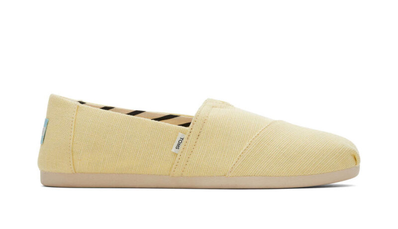 Toms Alpargata Banana Yellow Heritage Canvas Wmn