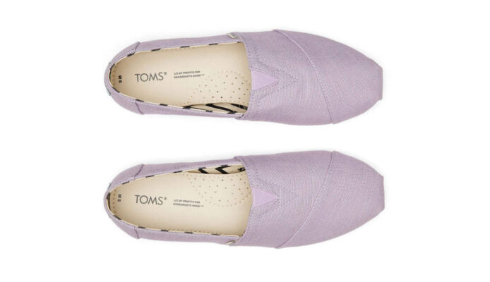 Original Toms Alpargata Light Orchid Heritage Canvas Wmn