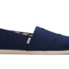 Toms Alpargata Navy Recycled Cotton Canvas