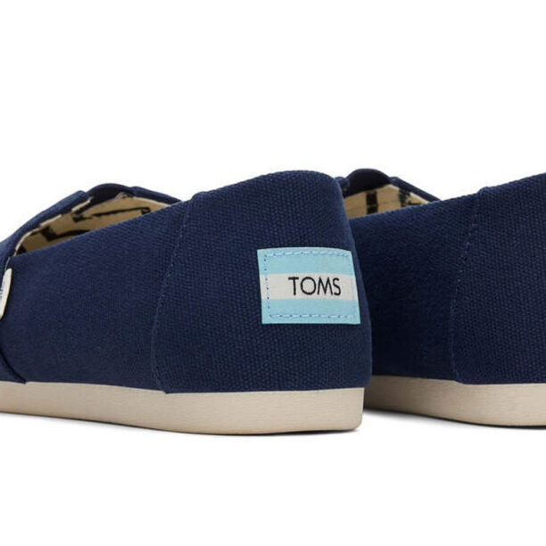 Cumpăra Toms Alpargata Navy Recycled Cotton Canvas