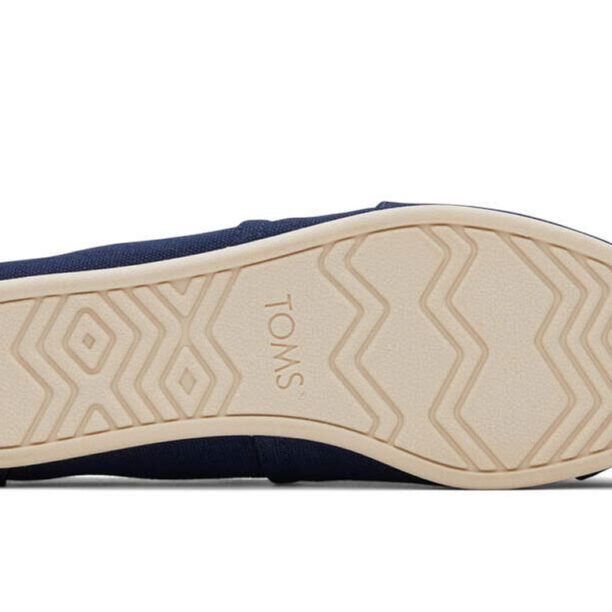 Preţ Toms Alpargata Navy Recycled Cotton Canvas