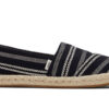 Toms Alpargata Rope Black Global Stripe Wmns