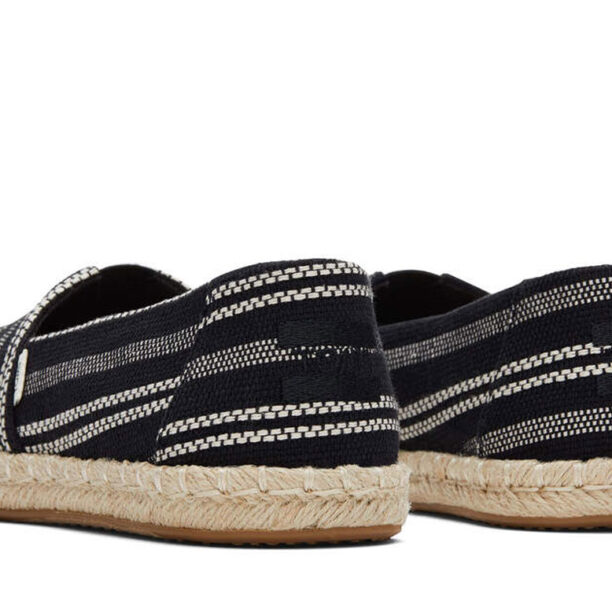 Cumpăra Toms Alpargata Rope Black Global Stripe Wmns