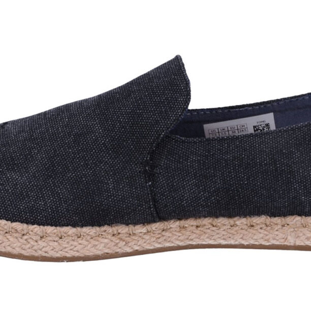 Original Toms Alpargatas Black Washed Canvas Deconstructed