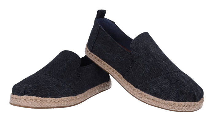 Toms Alpargatas Black Washed Canvas Deconstructed - imagine 6