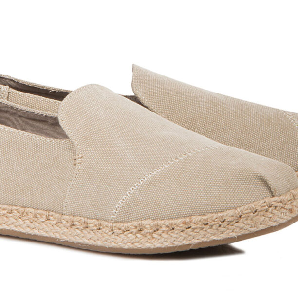 Preţ Toms Alpargatas Desert Washed Canvas Deconstructed