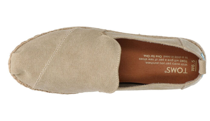 Toms Alpargatas Desert Washed Canvas Deconstructed