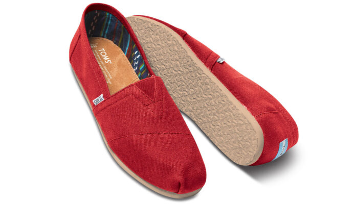 Cumpăra Toms Alpargatas W Red Canvas