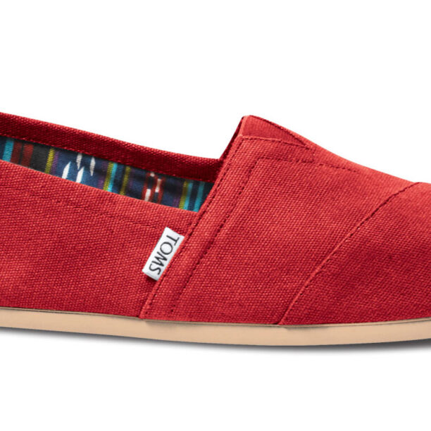 Toms Alpargatas W Red Canvas