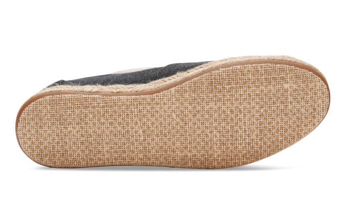 Cumpăra Toms Black Washed Canvas Alpargata