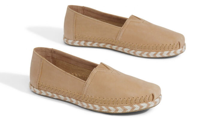 Toms Honey Leather Rope Alpargata preţ