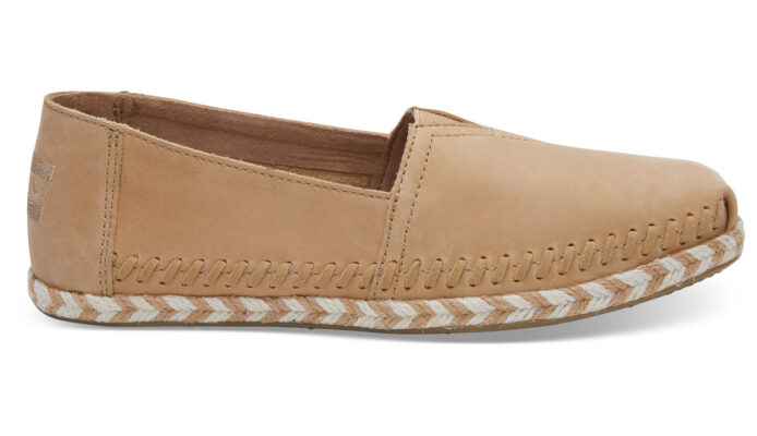 Toms Honey Leather Rope Alpargata