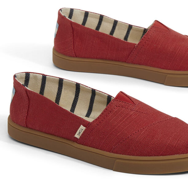 Preţ Toms Red Canvas Women's Cupsole Alpargatas