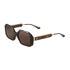 Tory Burch Ochelari de soare '0TY7160U'  maro închis / auriu