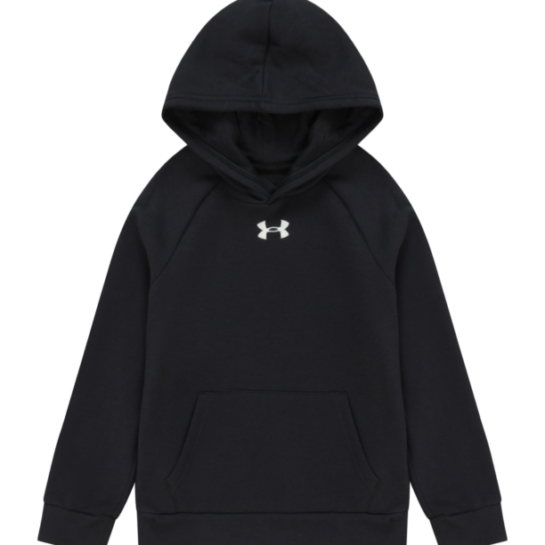 UNDER ARMOUR Hanorac sport 'Rival'  negru / alb