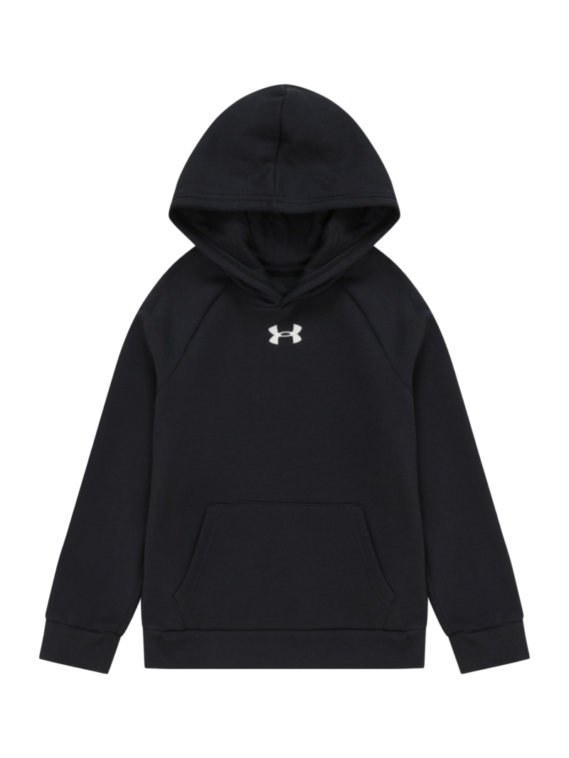 UNDER ARMOUR Hanorac sport 'Rival'  negru / alb